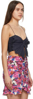 Thumbnail for your product : Isabel Marant Purple Silk Linece Tank Top