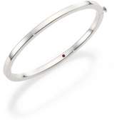 Thumbnail for your product : Roberto Coin 18K White Gold Oval Bangle Bracelet