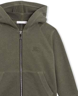 Burberry Kids TEEN zipped hoodie
