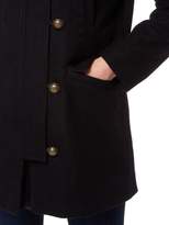 Thumbnail for your product : Sessun Hooded Wool Coat with Button Front