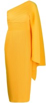 Thumbnail for your product : SOLACE London Lila pleated asymmetric dress