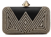 Thumbnail for your product : Townsend Lulu Satin Beaded Clutch