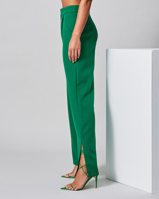 BWLDR Women's Green Pants - Tivoli Pant X Kristina - ShopStyle Trousers