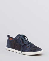 Thumbnail for your product : Joie Lace Up Laser Cut Sneakers - Hadley