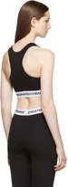 Thumbnail for your product : Paco Rabanne Black Elasticized Sports Bra