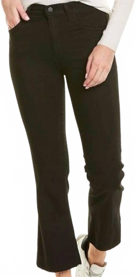 Joe's Jeans High Rise Bassie Crop Jean In Black