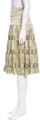Anna Sui A-Line Knee-Length Skirt
