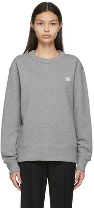 acne studios face sweatshirt