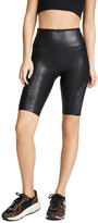 Thumbnail for your product : Spanx Faux Leather Moto Bike Shorts