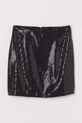 H&M Sequined skirt