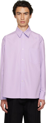 Recto Purple Oversized Shirt