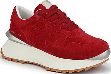 Vintage Havana Major Suede Platform Retro Sneakers