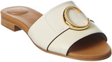 Thumbnail for your product : Chloé C Logo Leather Mule
