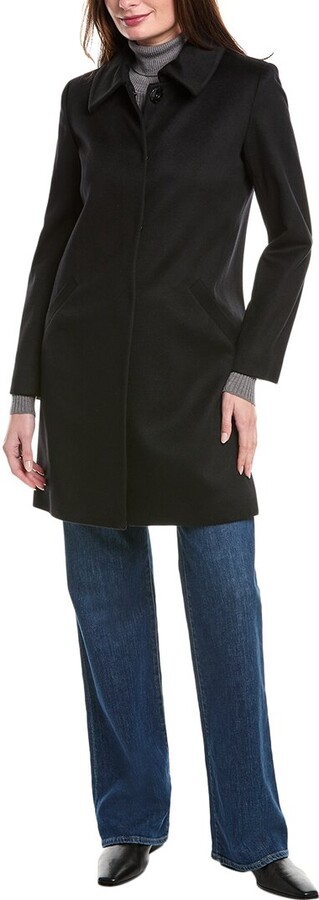 Olive Wool Coat Shop The Largest Collection ShopStyle