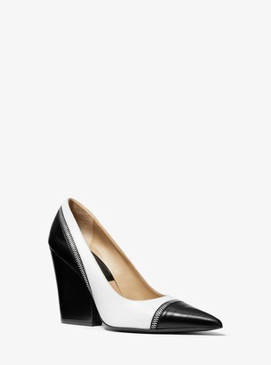 black and white two tone shoes womens