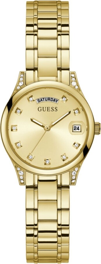20986円 最適な価格 ゲス レディース 腕時計 アクセサリー 39 mm Venus GW0274L2 Gold Tone Champagne
