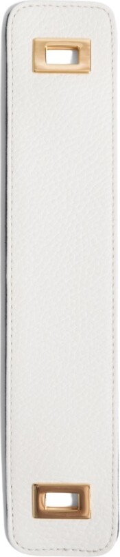 Apposé White Wrist Band In Aspen Blanc