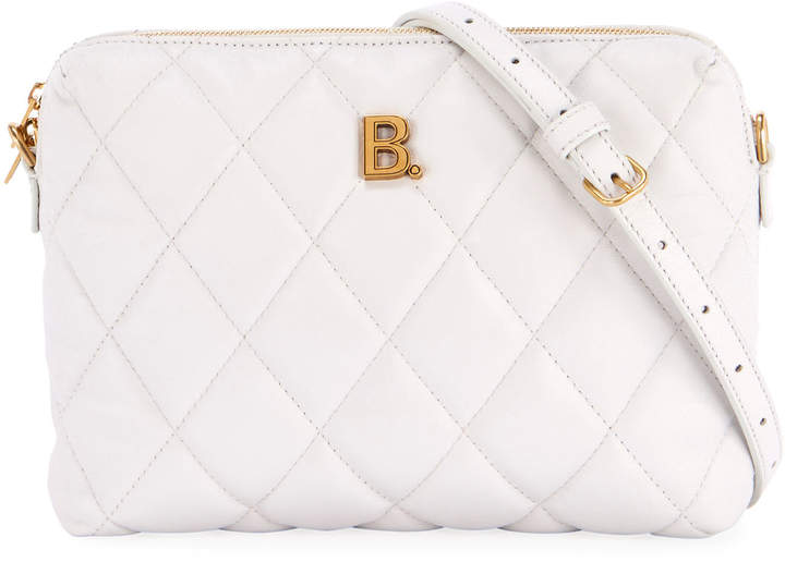 Balenciaga B Quilted Camera Crossbody Bag ShopStyle