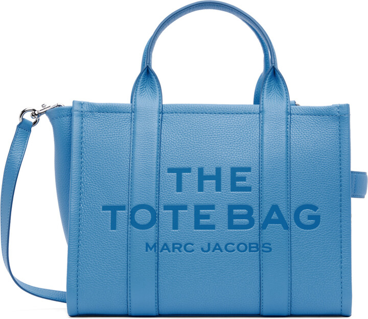 The Medium Terry Tote Bag in Blue - Marc Jacobs