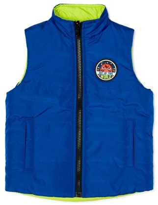 boys zip up vest