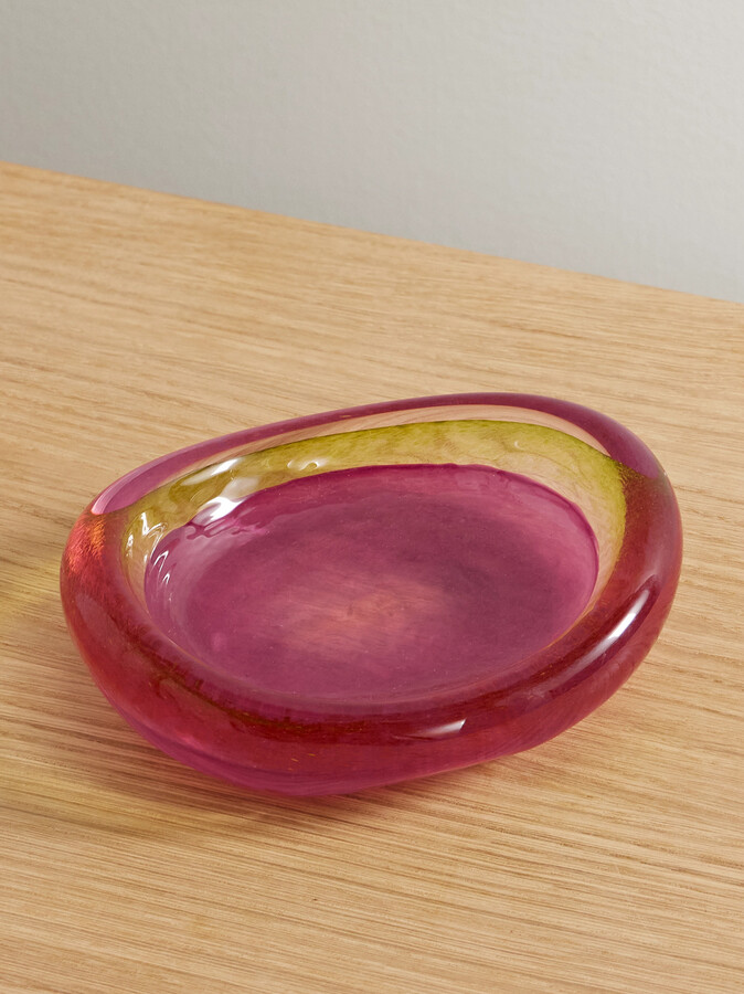 Fourth Street - Glass Bowl - Pink