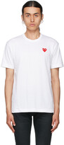 Thumbnail for your product : Comme des Garçons PLAY White Heart Patch T-Shirt