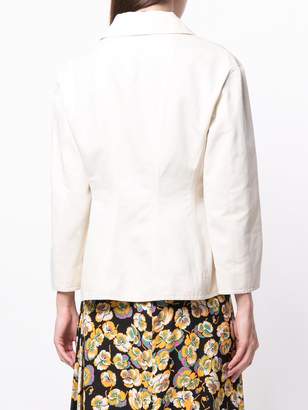 Marni fitted collared jacket