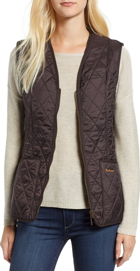 Betty Quilted Fleece Lined Vest