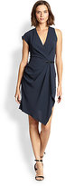 Thumbnail for your product : Halston Crepe Asymmetrical Dress