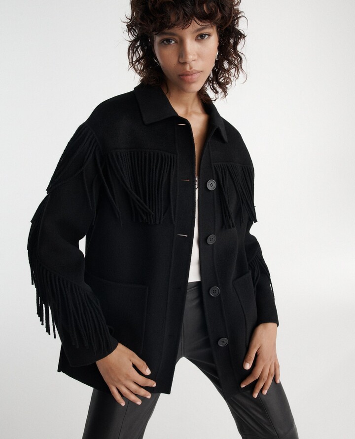 western jacket with fringe