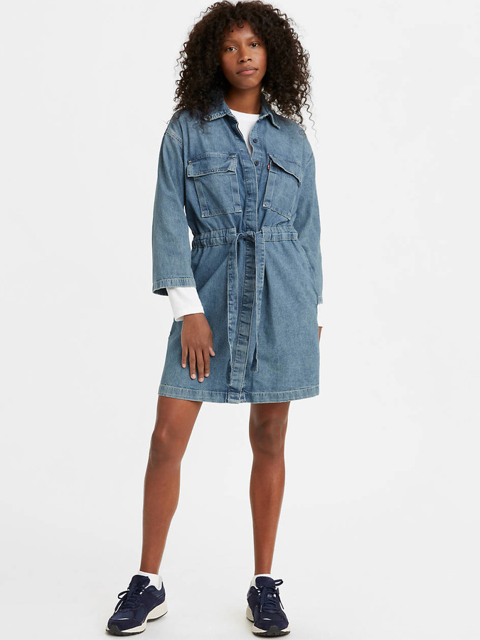 Levi's Ainsley Utility Denim Dress ShopStyle