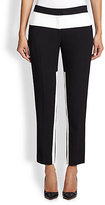 Thumbnail for your product : Prabal Gurung Contrast-Stripe Cropped Pants