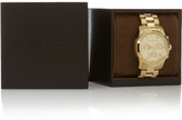 Thumbnail for your product : Michael Kors Gold-plated watch