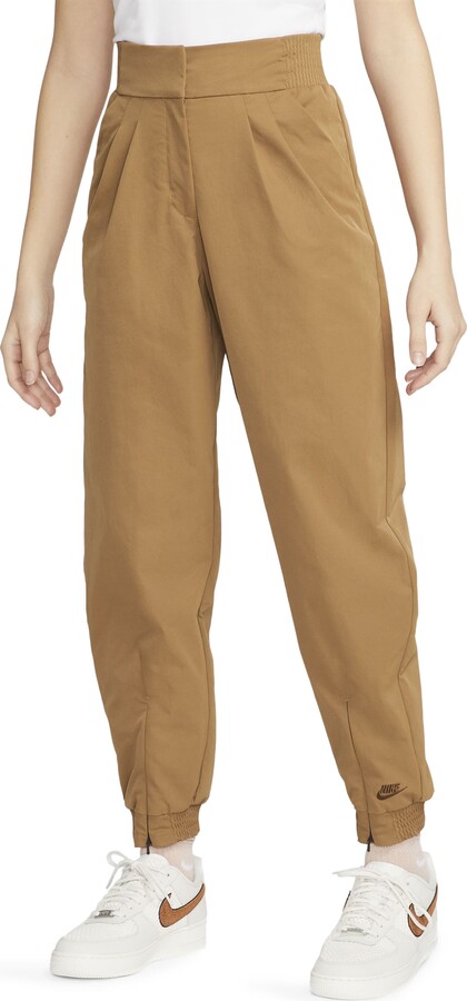Nike Women's Sportswear Dri-FIT Tech Pack High-Waisted Pants in Brown -  ShopStyle