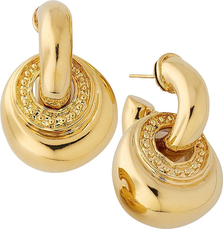 Gas Bijoux Women's Bo Minori 24K-Gold-Plated Drop Earrings - Gold