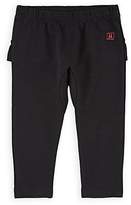Thumbnail for your product : Munster Kids' Ruffled Cotton Terry Pants - Black