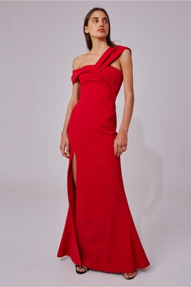 C/Meo Collective CALIBER GOWN red