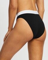 Thumbnail for your product : Champion Women's Black Bikini Briefs - Organic Hi Bikini Briefs - Size 6 at The Iconic