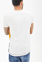 Thumbnail for your product : 21men 21 MEN Colorblocked Cotton Tee Shirt