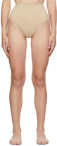 Thumbnail for your product : SKIMS Beige Core Control Thong