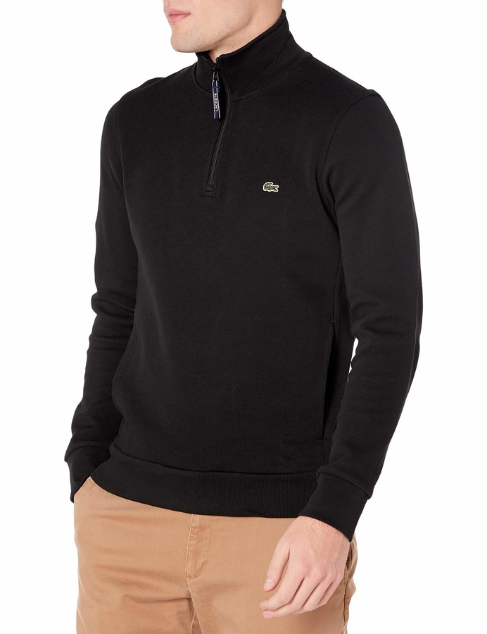 lacoste half zip