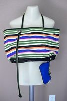 Thumbnail for your product : Steve Madden Steven by 'Small' Canvas Tote $78 purse / tote NEW nwd striped bag