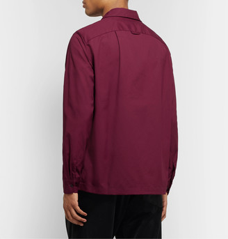 MONITALY Vacation Camp-Collar Vancloth Cotton Oxford Shirt