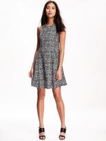 Thumbnail for your product : Old Navy High-Neck Swing Dress for Women