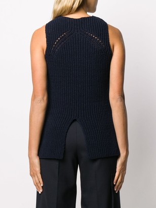 Eudon Choi Debbie chunky knitted top