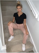 Thumbnail for your product : Little Mistress Camel Jogger Loungewear Co-ord