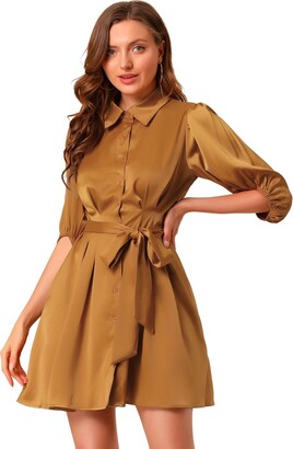 Caramel Colored Dress | Shop The Largest Collection | ShopStyle