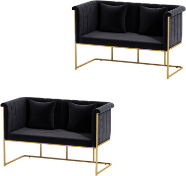 Canadian Linen Light Luxury Simple Cafe Bench Polyester Blend Upholstered Bench