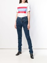 Thumbnail for your product : Diesel Red Tag Buckle-Detail Skinny Jeans