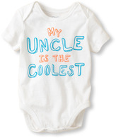 Thumbnail for your product : Children's Place Cool uncle bodysuit